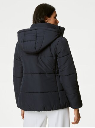 Modrá dámská prošívaná bunda s technologií Thermowarmth™ Marks & Spencer 