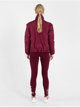 Ľahké bundy pre ženy adidas Originals - červená