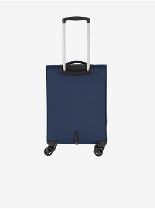 Tmavě modrý cestovní kufr Travelite Cabin 4w S   