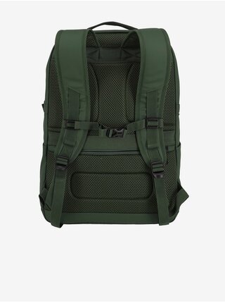 Tmavě zelený batoh Travelite Basics Backpack Water  