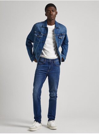 Tmavě modré pánské skinny fit džíny Pepe Jeans