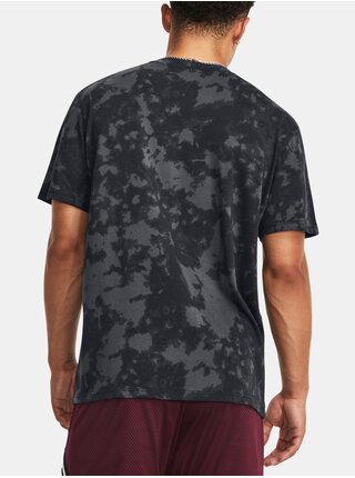 Čierne vzorované tričko Under Armour UA CURRY LOGO HEAVYWEIGHT