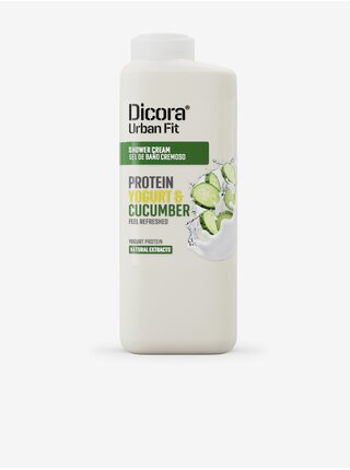 Krémový koupelový gel Dicora Urban Fit Jogurt & Okurka (400 ml)
