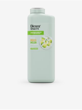 Jemný sprchový gel Dicora  Urban Fit Vitamín A, Mléko & Meloun (400 ml)