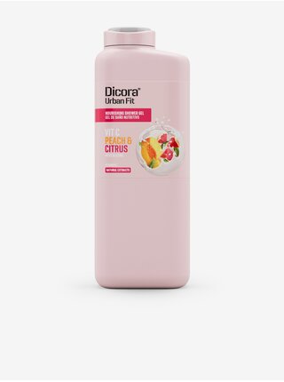 Sprchový gel Dicora Urban Fit Vitamín C, Citrusy & Broskev (400 ml)