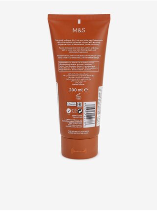 Sprchový gel pro muže Marks & Spencer Monte&Wilde (200 ml)