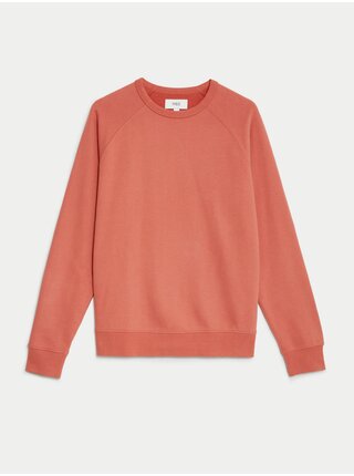 Oranžový pánský svetr Marks & Spencer   