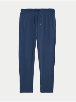 Tmavomodré pánske basic tepláky Marks & Spencer