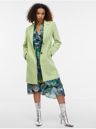 Svetlo zelený dámsky kabát ORSAY