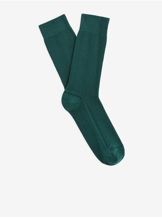 Tmavě zelené pánské ponožky Celio Sipique  