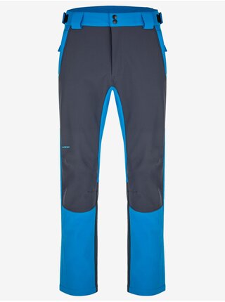Modré pánské softshellové kalhoty LOAP Lupic  