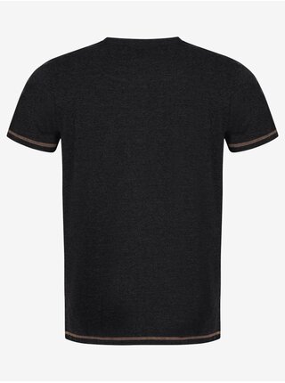 Čierne pánske vzorované tričko LOAP Alexus