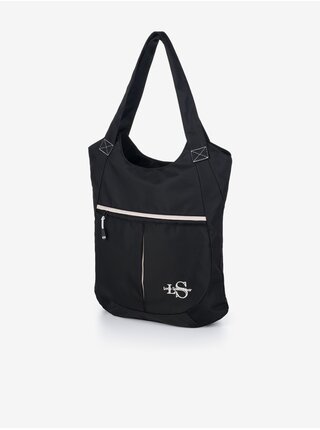 Bílo-černá dámská taška LOAP Binny 