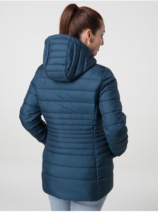 Modrá dámska zimná prešívaná bunda LOAP IRSIKA