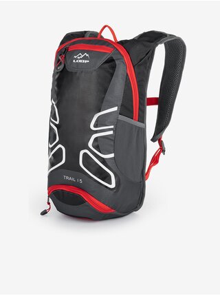 Červeno-černý cyklistický batoh LOAP TRAIL (15 l)