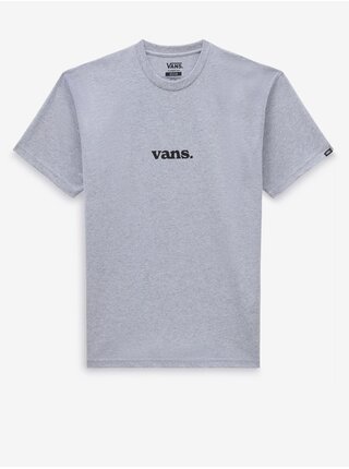 Sivé pánske melírované tričko VANS Lower Corecase