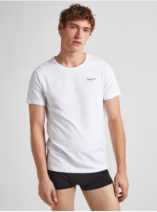Sada dvou pánských triček v bílé barvě Pepe Jeans