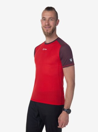 Červené pánske športové tričko Kilpi COOLER