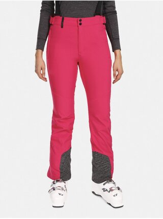 Tmavě růžové dámské lyžařské kalhoty Kilpi RHEA-W   