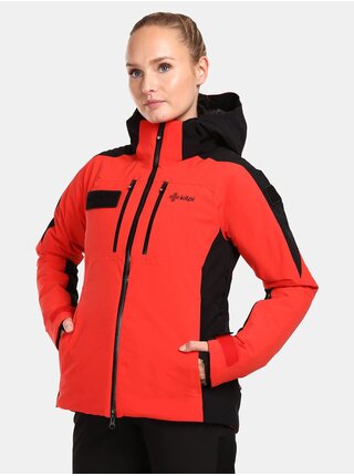 Červená dámská lyžařská bunda Kilpi DEXEN