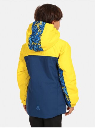 Žlutá klučičí lyžařská zimní bunda Kilpi Ateni