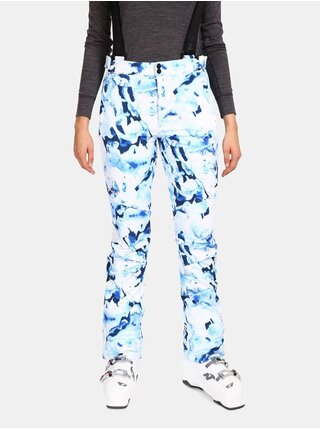 Modro-bílé dámské softshellové lyžařské kalhoty Kilpi TORIEN-W  