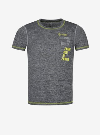 Tmavě šedé pánské funkční tričko Kilpi GUILIN-M   