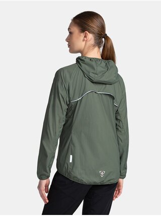 Tmavě zelená dámská outdoorová bunda Kilpi Rosa