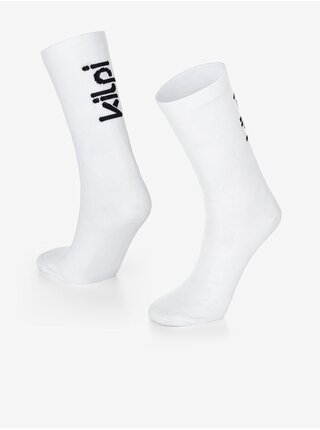 Bílé unisex ponožky Kilpi Cycler