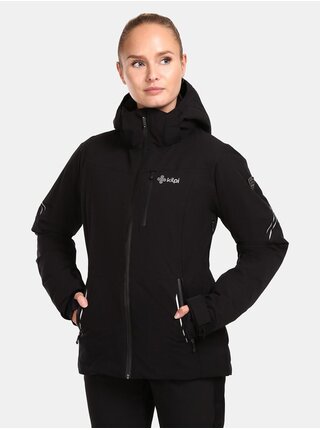 Čierna dámska zimná lyžiarska bunda Kilpi VALERA-W