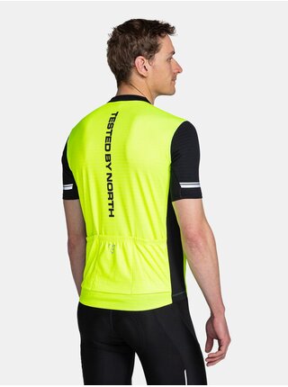 Černo-žluté pánské cyklistické tričko Kilpi Cavalet 