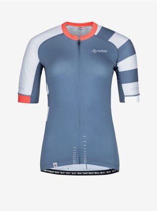 Bílo-modrý dámský cyklistický dres Kilpi WILD-W  