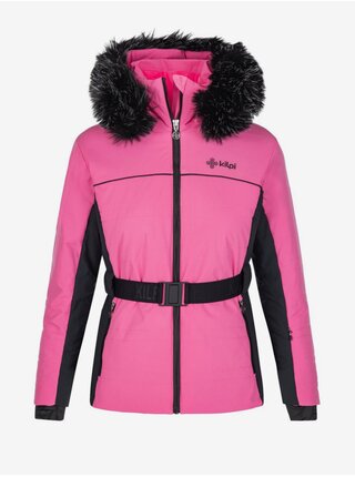 Ružová dámska zimná lyžiarska bunda Kilpi CARRIE-W