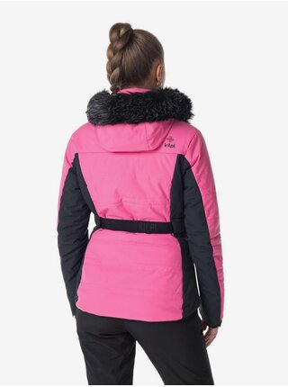  Ružová dámska zimná lyžiarska bunda Kilpi CARRIE-W