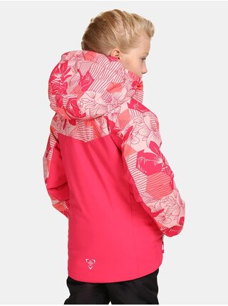 Tmavě růžová holčičí lyžařská bunda Kilpi Samara-JG