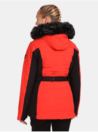 Červená dámska lyžiarska zimná bunda Kilpi Carrie-W