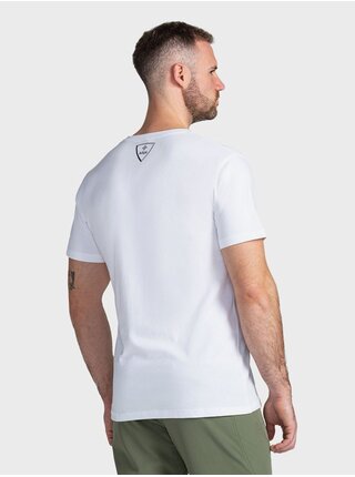 Bílé pánské tričko s potiskem Kilpi PORTELA