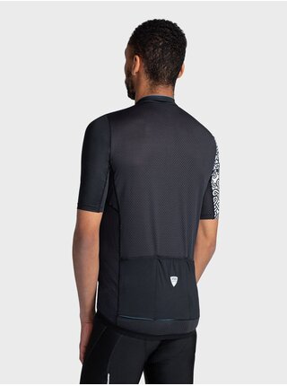 Čierne pánske športové tričko na zips Kilpi PICARD