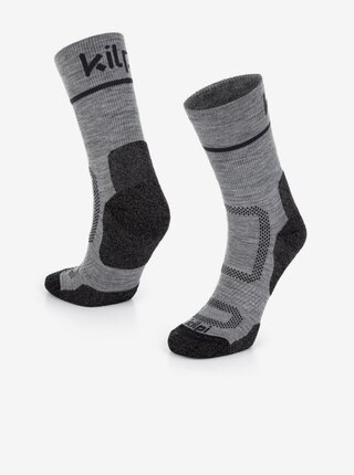 Šedé pánské portovní ponožky Kilpi STEYR