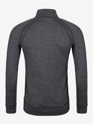 Tmavě šedé pánské vlněné termo tričko Kilpi JAGER