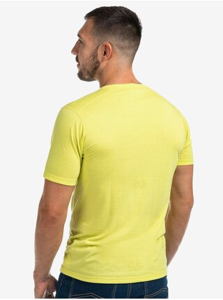 Žluté pánské sportovní tričko Kilpi MERIN