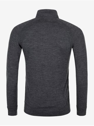 Tmavě šedé pánské sportovní tričko z Merino vlny Kilpi JAGER