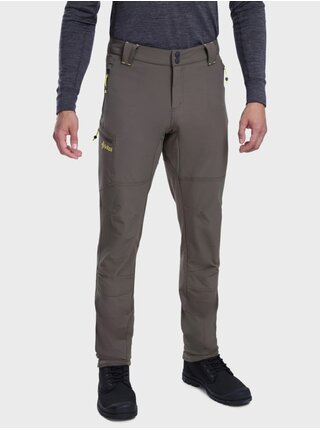 Tmavě šedé pánské outdoorové kalhoty KILPI TIDE