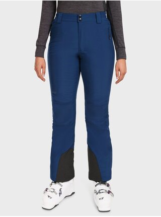 Tmavě modré dámské lyžařské kalhoty KILPI GABONE