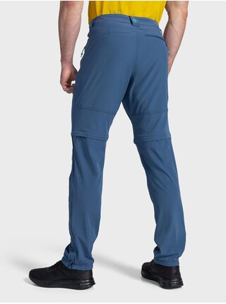 Modré pánské outdoorové kalhoty Kilpi HOSIO