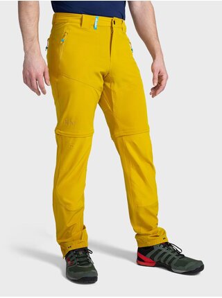 Žluté pánské outdoorové kalhoty Kilpi HOSIO