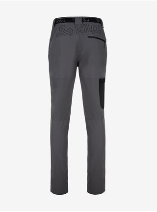 Tmavě šedé pánské outdoorové kalhoty Kilpi LIGNE