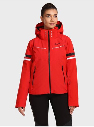 Červená dámská lyžařská bunda Kilpi LORIEN