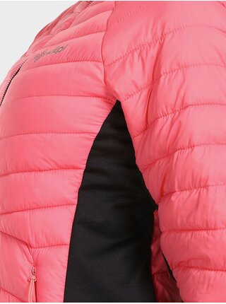 Ružová dámska športová prešívaná bunda Kilpi ACTIS