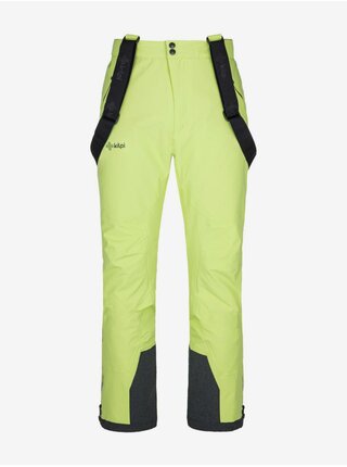 Světle zelené pánské lyžařské kalhoty Kilpi METHONE